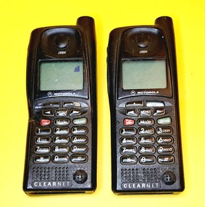 🔥TÉLÉPHONE PORTABLE CASSÉ ET NON TESTÉ🔥 LOT 2x MOTOROLA NEXTEL iDEN R370XL CLEARNET - Photo 1 sur 6