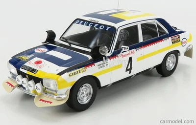 PEUGEOT 504 Ti - Rally del Marocco 1975 #4 Makinen - IXO 1/18 art. 18RMC044B - Immagine 1 di 2