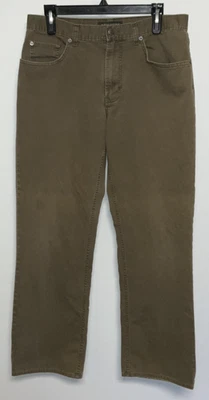 Pantalones de mezclilla para hombre Banana Republic 32X32 marrón Foto 1 de 3