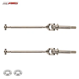 2x Front Axle Set U-joint Drive Shaft LOS232009 for 1-10 Losi Baja Rey Upgrades - Picture 1 of 7