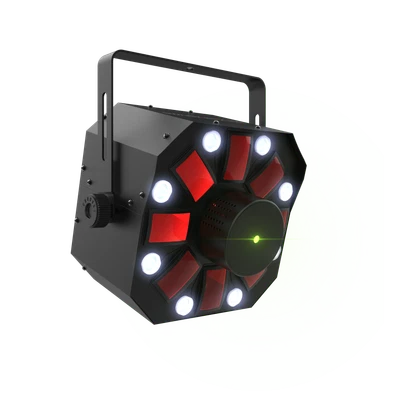 CHAUVET DJ Swarm 5 FX ILS 3 en 1 Luz Efecto LED; RGBAW Derby + Láser + Estroboscópico Blanco Foto 1 de 4