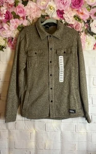 NEU MIT ETIKETT SMALL EDDIE BAUER HERRENPULLOVER FLEECEHEMD JACKE TASCHEN GEKNÖPFT - Bild 1 von 13