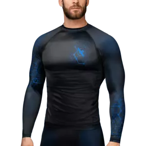 Hayabusa Geo Long Sleeve Rash Guard - Picture 1 of 22