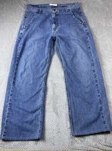 American Eagle Herrenjeans 36x29 Y2K Mid Rise Straight Faded Medium Wash Vintage - Bild 1 von 17