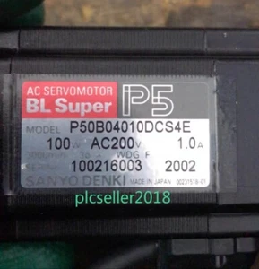 Servomotor Sanyo usado 1 pieza P50B04010DCS4E - Imagen 1 de 2