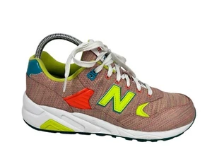 New Balance 580 Womens US 8.5 Sneakers Giallo wrt580sp Pink Multicolor - Picture 1 of 14