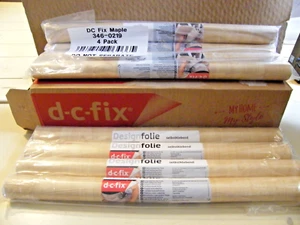 Neu d-C-Fix Menge 8 Rollen selbstklebend Vinyl Film Ahorn - Bild 1 von 2