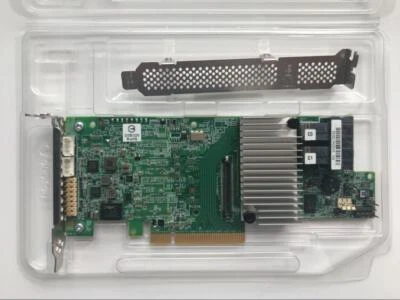 LSI MegaRAID SAS 9361-8i 1G cache 12Gb 8-port array card 05-25420-08. - Image 1 of 4