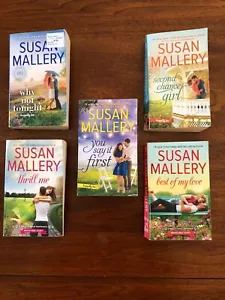 Susan Mallery Lot of5 Romance Fiction Paperback Novels of five Mitchell Brothers - Picture 1 of 2