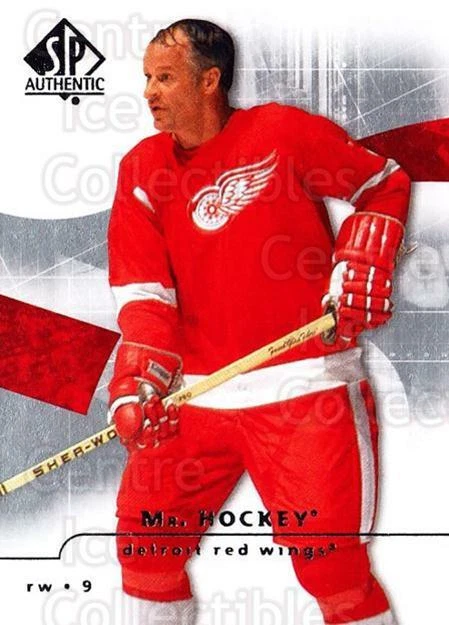 2008-09 Sp Authentic #71 Gordie Howe - Image 1 of 1