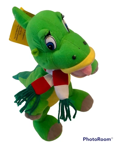 Vintage Toy Network Land Before Time Christmas Ducky 15” Plush With Tags HTF Cover