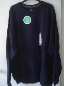 Big Herren Sweatshirt Crew marineblau Größe 3XL Fruit of the Loom Neu mit Etikett - Bild 1 von 2