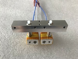 A Set Of Aluminum Block With Cable For NEW X-PRO 3D Printer (PTFE tube: 47.3mm)