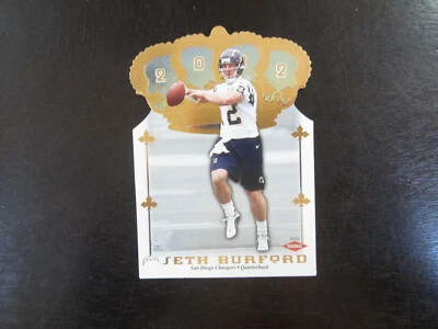 2002 Crown Royale # 205 Seth Burford Card (B64) San Diego Chargers Cal-Poly - Image 1 of 2