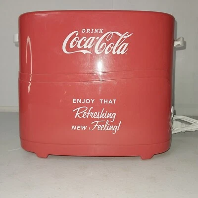 Nostalgia Coca Cola Pop Up Hot Dog Toaster (2 Dogs 2 Buns) Model HDT600COKE - Image 1 of 4