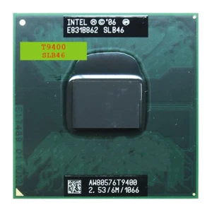 Intel Core 2 Duo T9400 SLB46 2.5 GHz 2-Core Dual-Thread Socket P CPU Processor - Picture 1 of 4