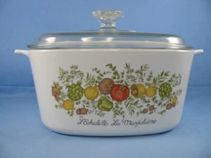 Corning Ware Vintage Spice of Life A-3-B, 3 Quart Casserole With Pyrex A-9-C Lid - Picture 1 of 13