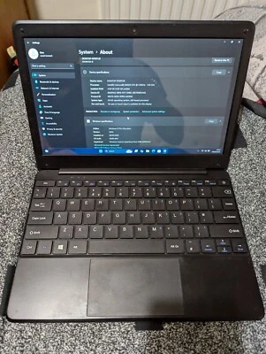 GEO Geobook 1E 1.1Ghz/4gb/64gb 11.6in Laptop Windows 11 24H2 & Office 365 - Image 1 of 4