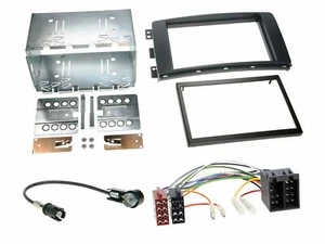Einbauset Doppel DIN Autoradio für Smart ForFour 04-06 ForTwo 07-10 ISO - Bild 1 von 5