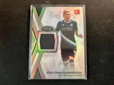 2020-21 Topps Tier One Bundesliga Relic #TR-JE Jóan Símun Edmundsson 067/127 - Image 1 of 2