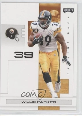 2007 Playoff NFL Playoffs Willie Parker #77 - Image 1 of 2