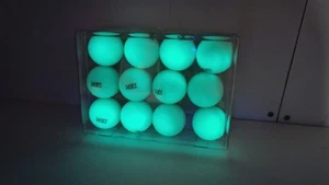 IBM Corporate Logo Golf Balls - Qty. 12 - Glow in the Dark - Picture 1 of 4