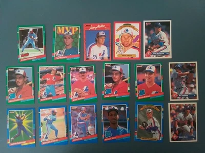 Montreal Expos - Lote de 17 cartas Donruss - Galarraga, Alou, Walker, Wetteland - RC Foto 1 de 4