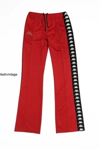 Kappa 222 Banda Popper Track Pants - Red (Small) - Picture 1 of 4