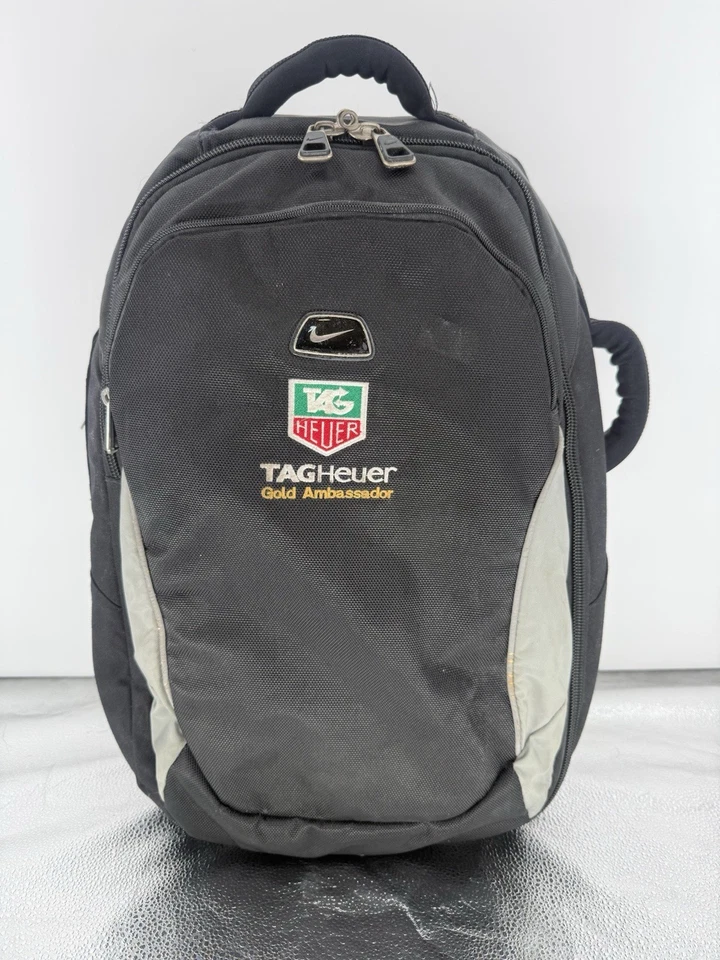 Equipaje de mano Tag Heuer Gold Ambassador Nike no disponible al público raro Foto 1 de 4