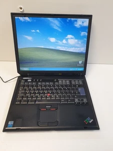 IBM Thinkpad R40 Laptop 768MB RAM 120GB HDD 14" Pentium M - Picture 1 of 5