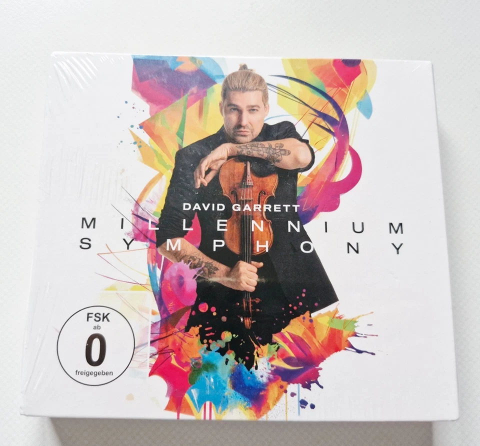 David Garrett Millennium Symphony Deluxe Edition 2-CD + DVD Digipak - Neu & OVP - Bild 1 von 2