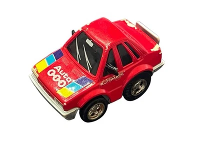 TAKARA TONKA Pullback Car 1989 Turbo Tricksters Red Mini Penny Racer Toy Car - Image 1 of 4