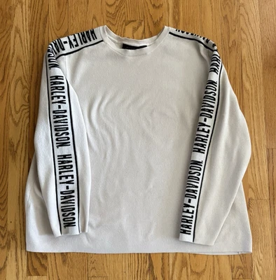 Suéter para mujer Harley Davidson tejido manga blanca talla 3W - Live to Ride Foto 1 de 4