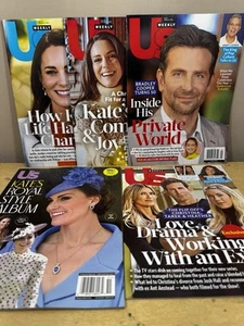LOT OF 5 US Weekly Magazines 2024-2025 - Picture 1 of 3
