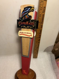 CRYING EAGLE REDY TO MINGLE BELGIAN SINGLE ALE Draft beer tap handle. LOUISIANA - Picture 1 of 20