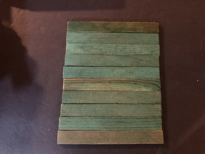 "12 troncos Playskool Lincoln 6"" de repuesto de listones de techo verdes" Foto 1 de 2