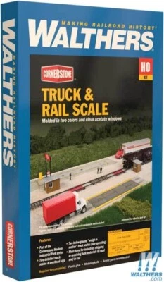 Walthers 933-4068 Truck & Rail Scale Train Kit HO Scale Train - Image 1 of 2