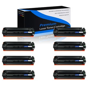 PACK de 8 cartuchos de tóner negros CF410A 410A para impresora HP LaserJet M477fnw M452nw - Imagen 1 de 24