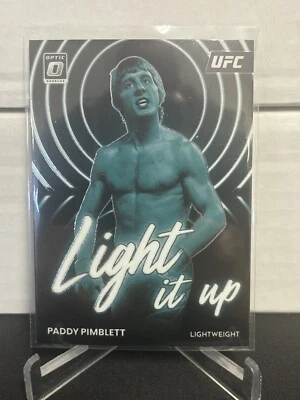 2023 Donruss Optic UFC #24 Paddy Pimblett Light It Up MMA - Image 1 of 2