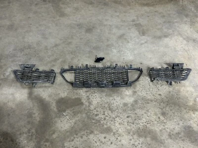 BMW 335i F30 M Sport 2013-2015 juego de rejilla inferior para parachoques delantero OEM #A0.06 Foto 1 de 4