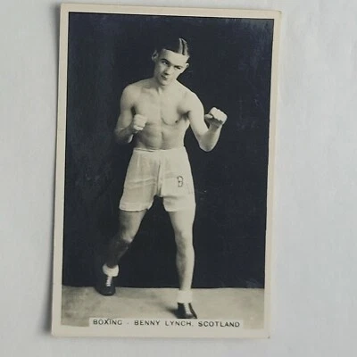 1935 J.A. Pattreiouex Sporting Events & Stars #49 BENNY LYNCH Boxing (B) - Image 1 of 2