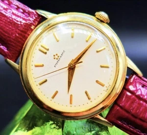 Vintage ETERNA-MATIC 1950's Automatic Retro Men's Watch W/ Superb Design !! - Picture 1 of 2