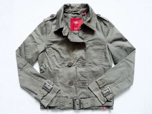 NEW WITH TAG ESPRIT Belted NYC Dance Academy Trench/Motorcycle Jacket Size Small - Picture 1 of 8
