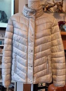 Michael Kors Jacket New Silver Size L - Picture 1 of 20