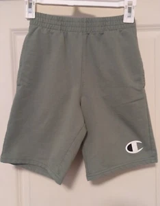 Champion Sweat Shorts Youth Size M Green. - Picture 1 of 7