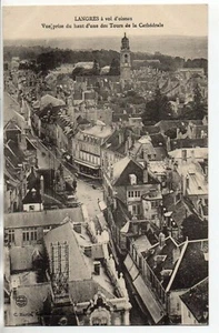 LANGRES - Haute Marne - CPA 52 - vue à vol d' oiseau - Imagen 1 de 1