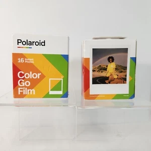 Qty 2 Polaroid Color Go Film 16 Instant Photos Dated July 2021 New In Box - Picture 1 of 10