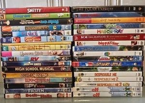 Kids And Family Movies DVD LOT Good - Picture 1 of 36