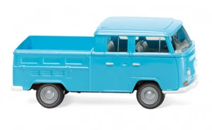 VW T2 Doppelkabine - eisblau - 1:87 - Wiking (031404) - Bild 1 von 1