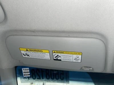 14 15 16 17 18 19 KIA SOUL Sun Visor Left GRAY w/o panoramic sunroof - Imagem 1 de 2